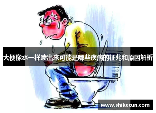 大便像水一样喷出来可能是哪些疾病的征兆和原因解析